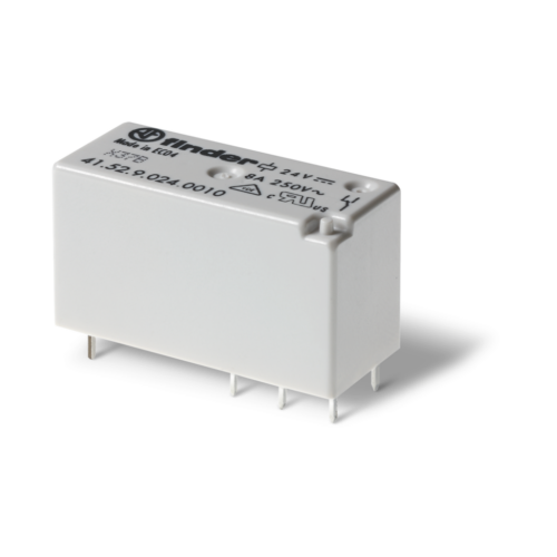 Finder Type 41.52 RELAY, 2CO 8A@250VAC FOR USE WITH 38.52 RELAY MODULE