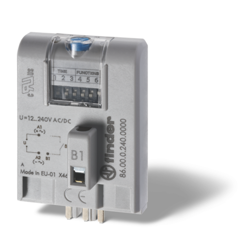 Finder MULTIFUNCTION TIMER MODULE, 12-240VAC/DC, USE WITH 90.02, 90.03, 96.04 SOCKETS