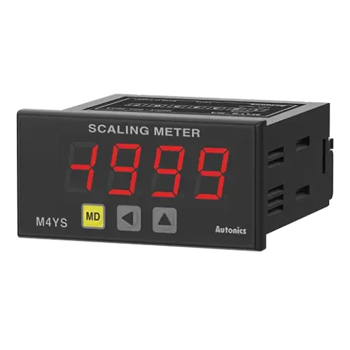Autonics M4YS Loop-Powered Digital Panel Meter – 72x36mm