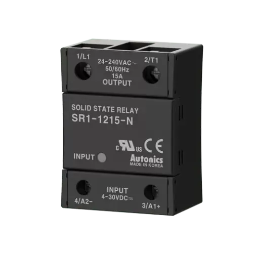 Autonics SR1 Solid State Relay – 1-Phase, Hockey Puck