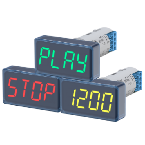 akYtec SMI2 Modbus RS485 Display – 22.5mm Panel Mount, Master/Slave